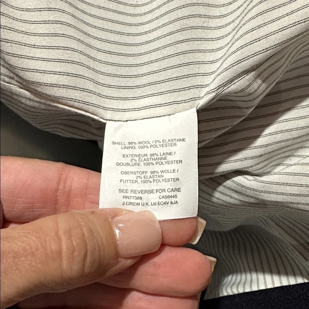 J. Crew Dark Blue regent Women's Blazer